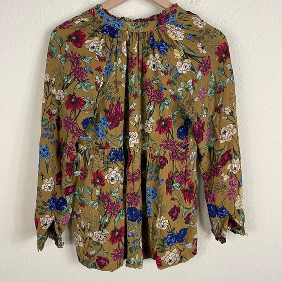 Hatch Maternity Alana Floral Long Sleeve Top Size 0 XS - Picture 5 of 7